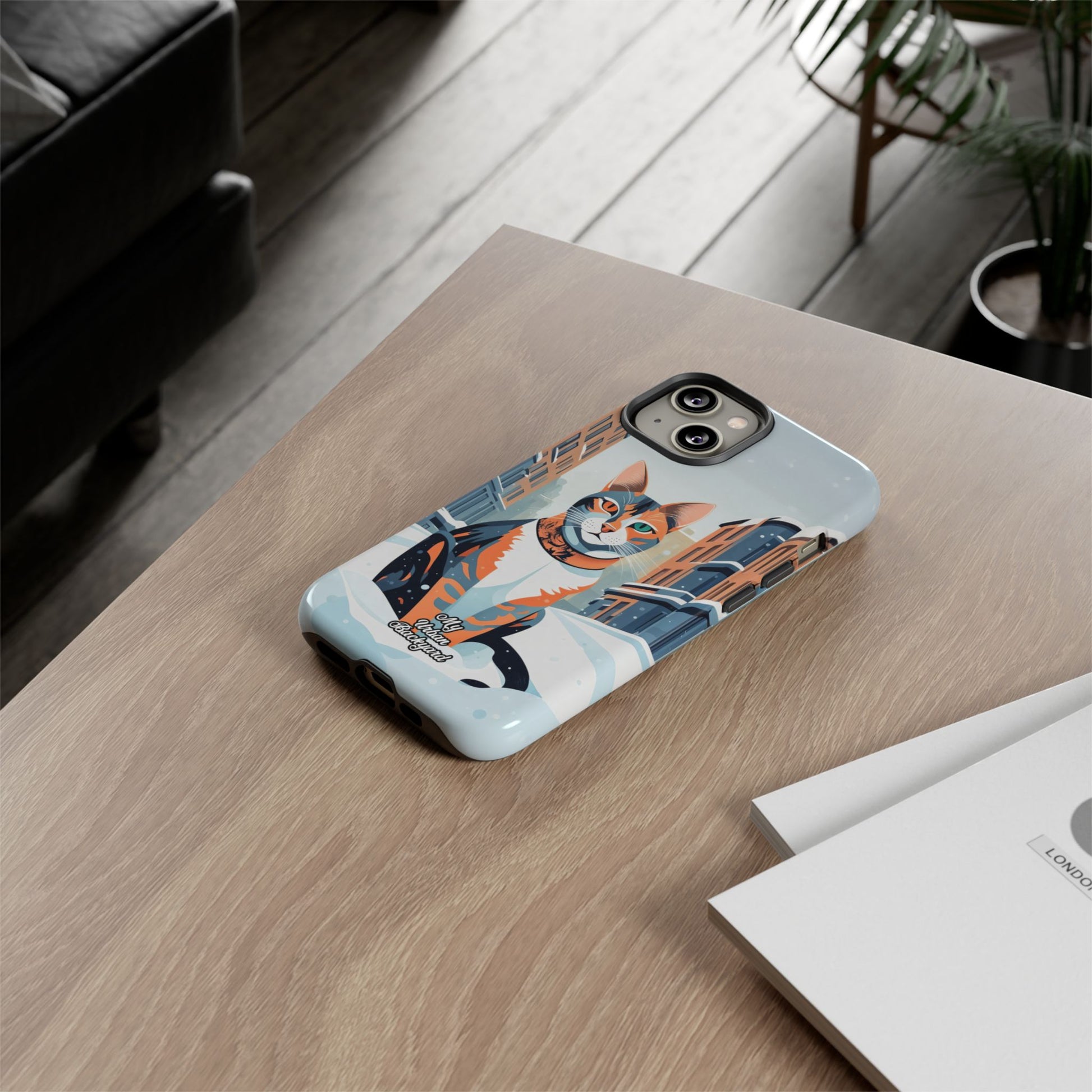Claws Pawson in the Snow, Cell Phone Case - Apple, Samsung, Google Pixel
