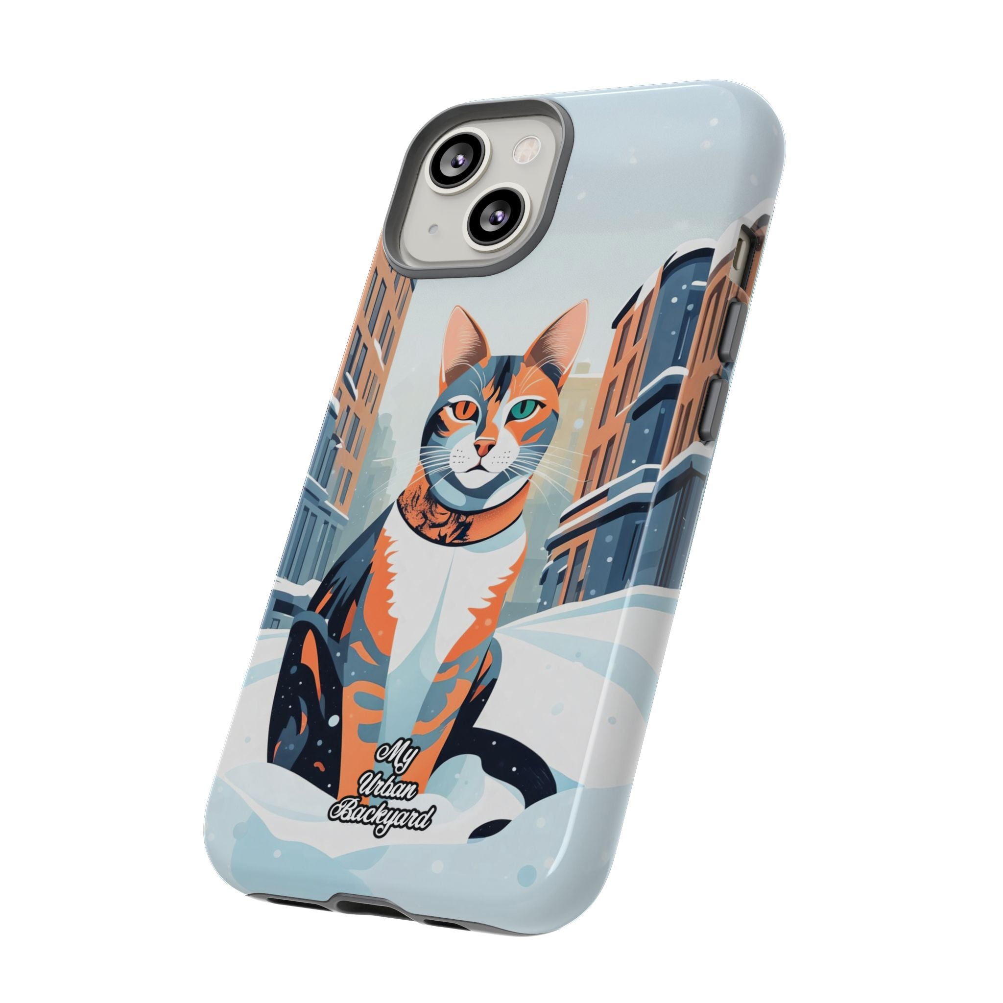Claws Pawson in the Snow, Cell Phone Case - Apple, Samsung, Google Pixel