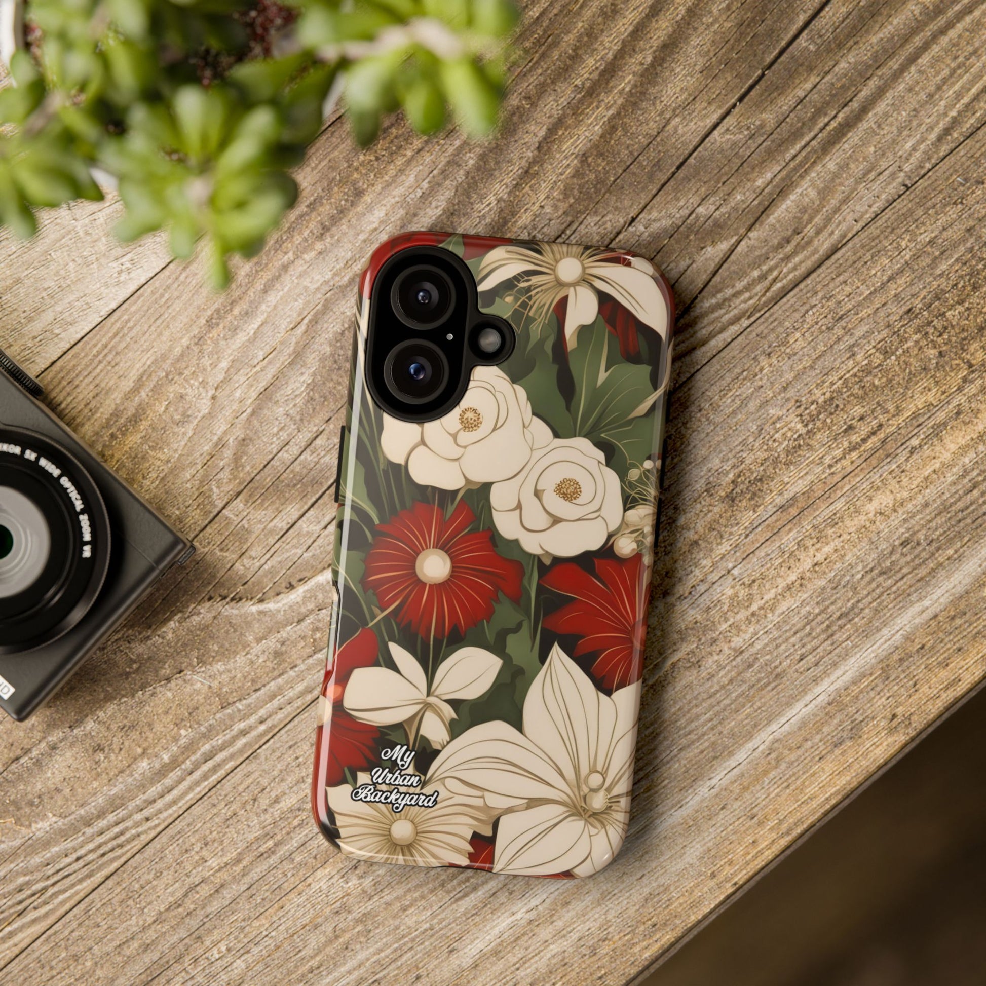 Holiday Flowers, Cell Phone Case - Apple, Samsung, Google Pixel