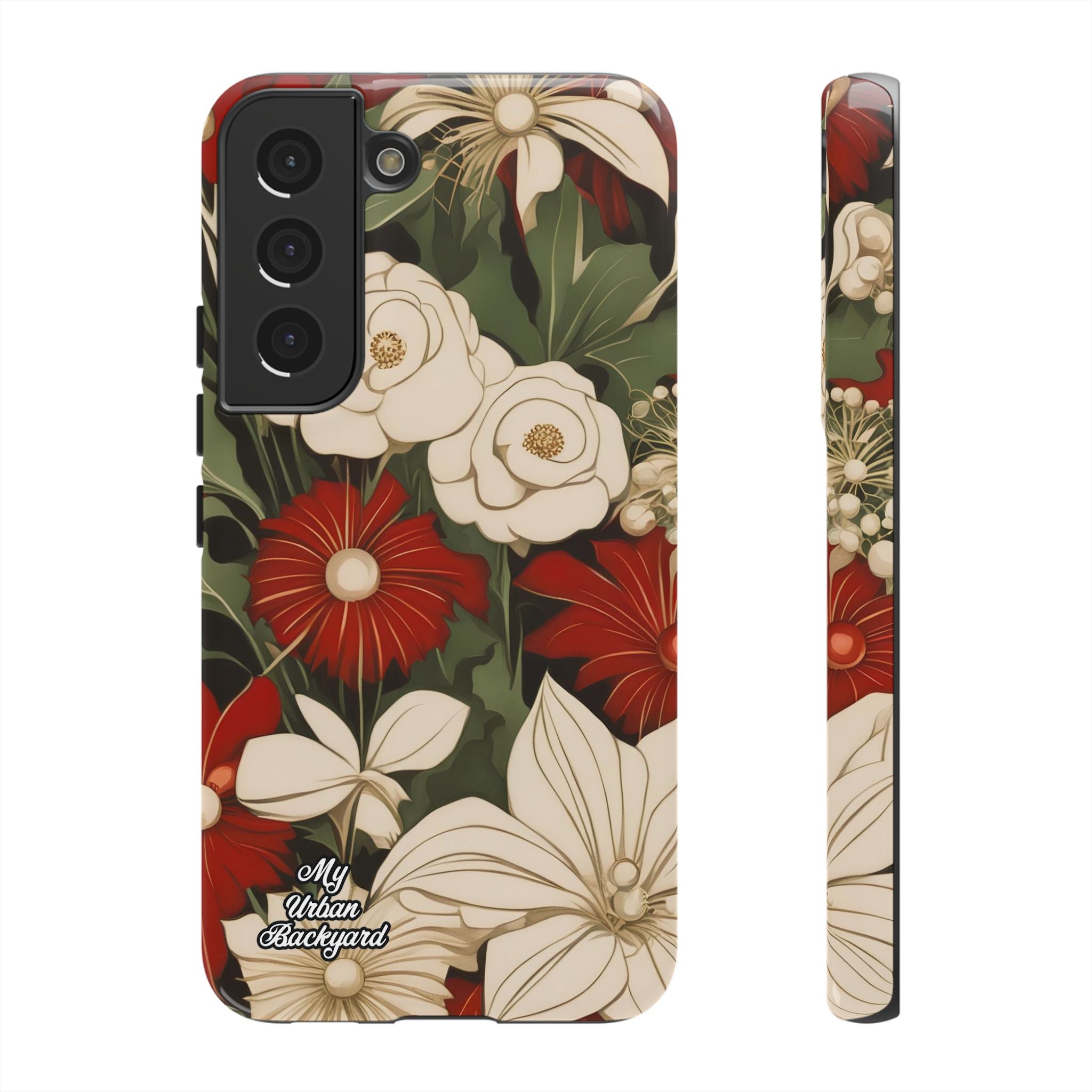 Holiday Flowers, Cell Phone Case - Apple, Samsung, Google Pixel