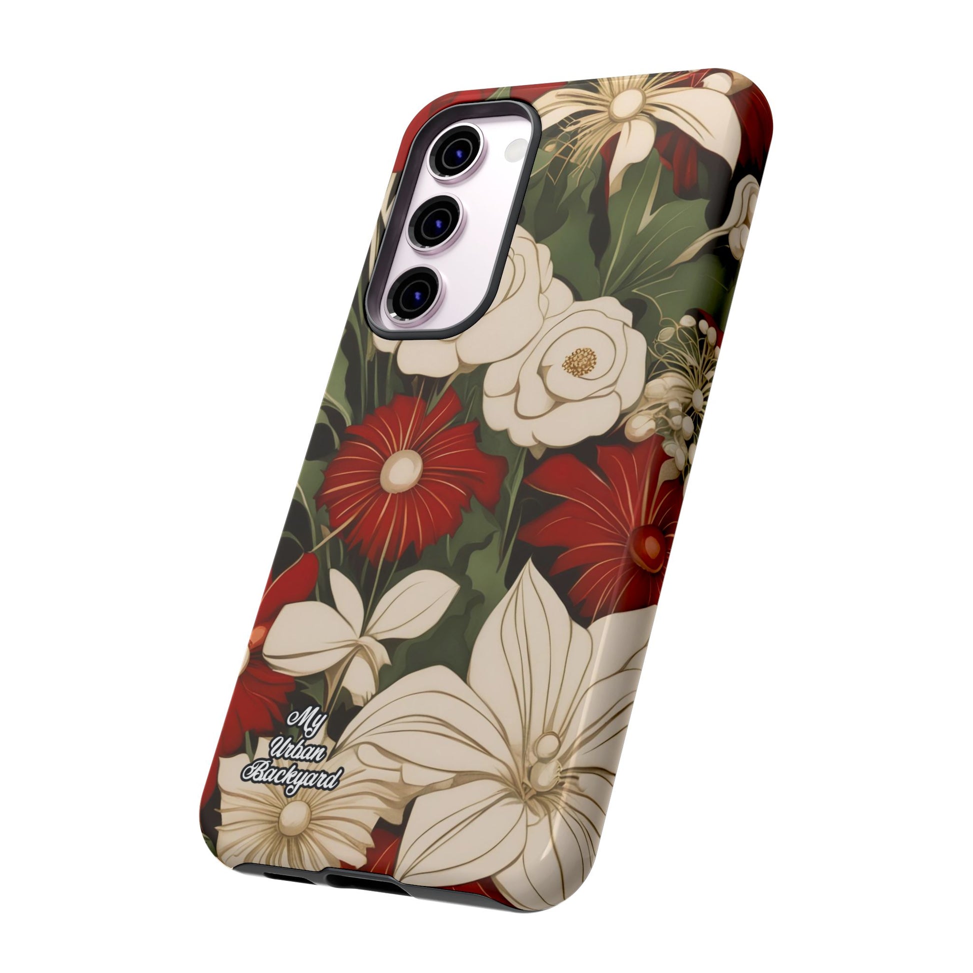 Holiday Flowers, Cell Phone Case - Apple, Samsung, Google Pixel