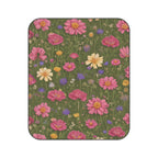 Field of Flowers, Cozy Outdoor Picnic Blanket, Water-Resistant Bottom, 51" × 61"