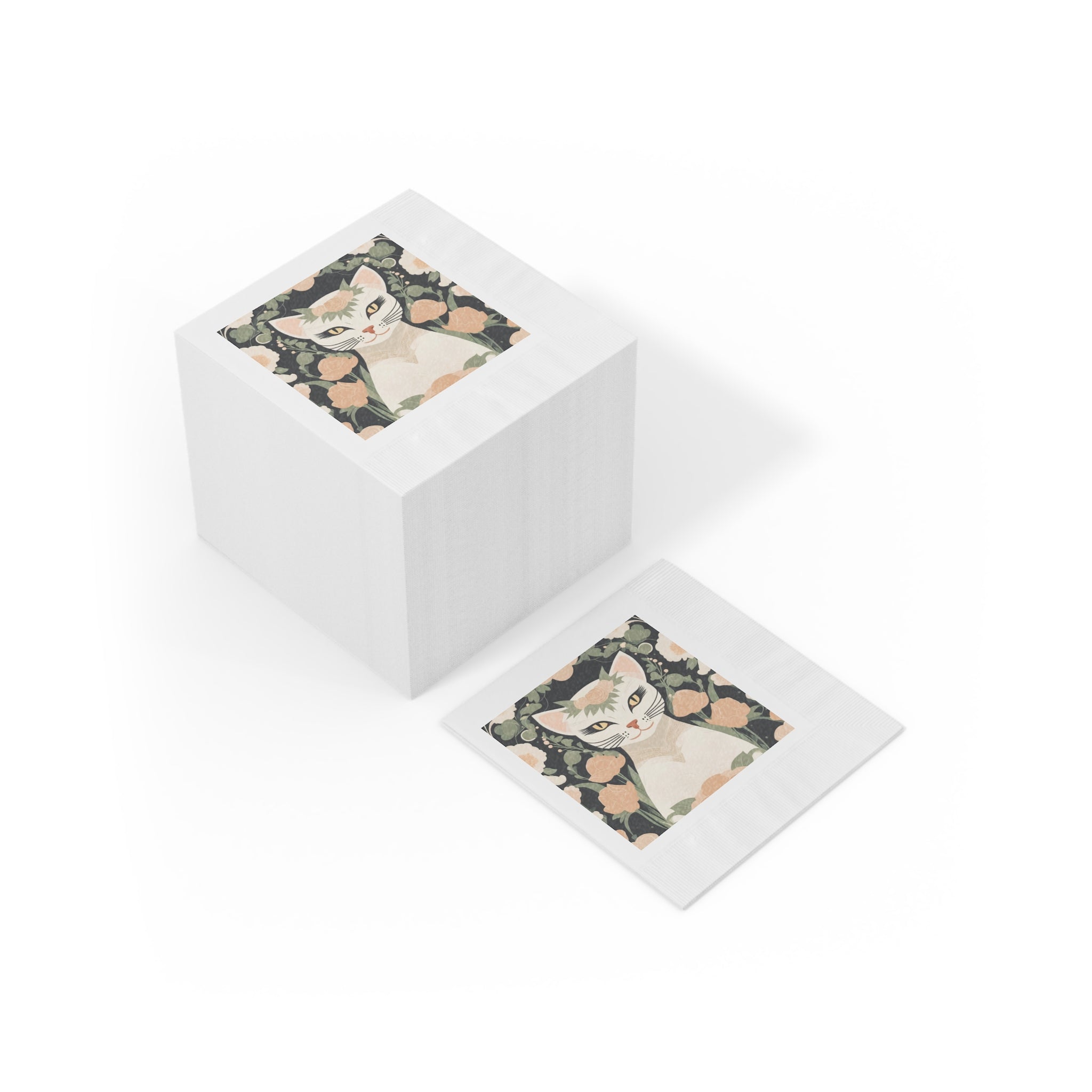 Genevieve Meowcroft, Cat Napkins