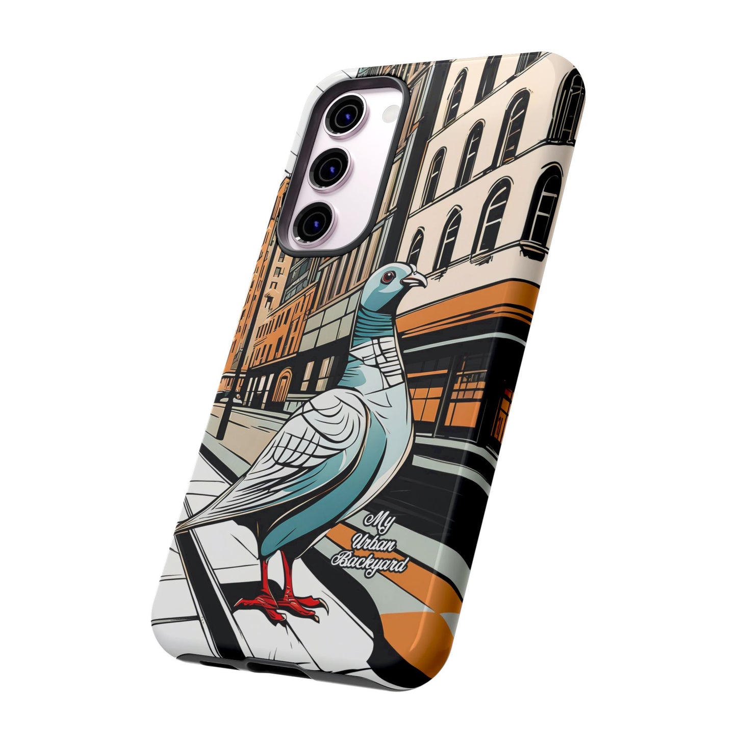 Pigeon on a City Street, Cell Phone Case - Apple, Samsung, or Google Pixel