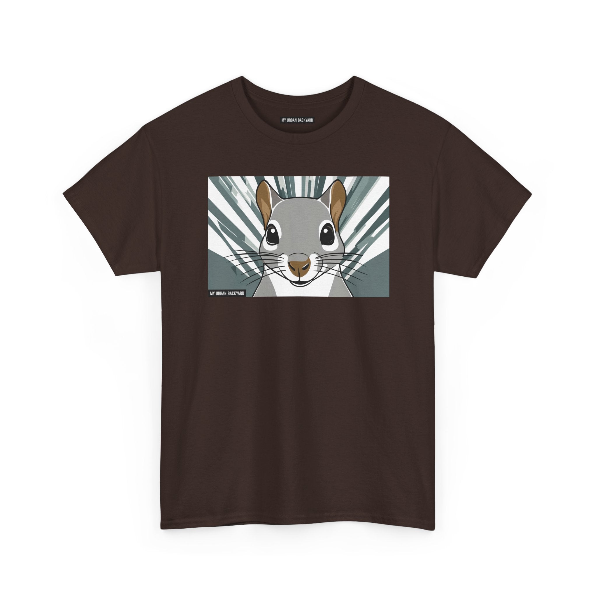 Cute Squirrel Graphic Tee, Unisex Cotton T-Shirt, Nature Lover Gift, Animal Art Top, Casual Wear