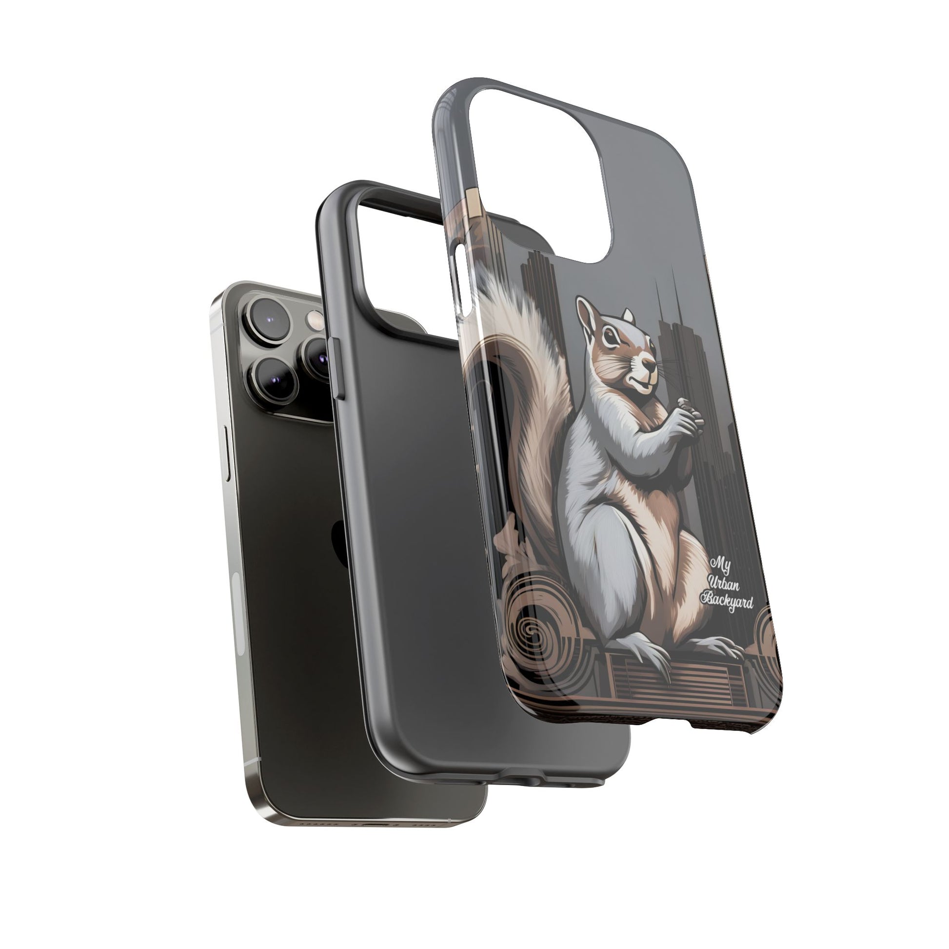 Urban Gray Squirrel, Cell Phone Case - Apple, Samsung, Google Pixel