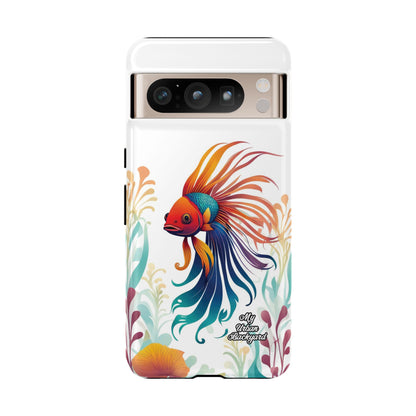 Colorful Betta Fish, Cell Phone Case - Apple, Samsung or Google Pixel