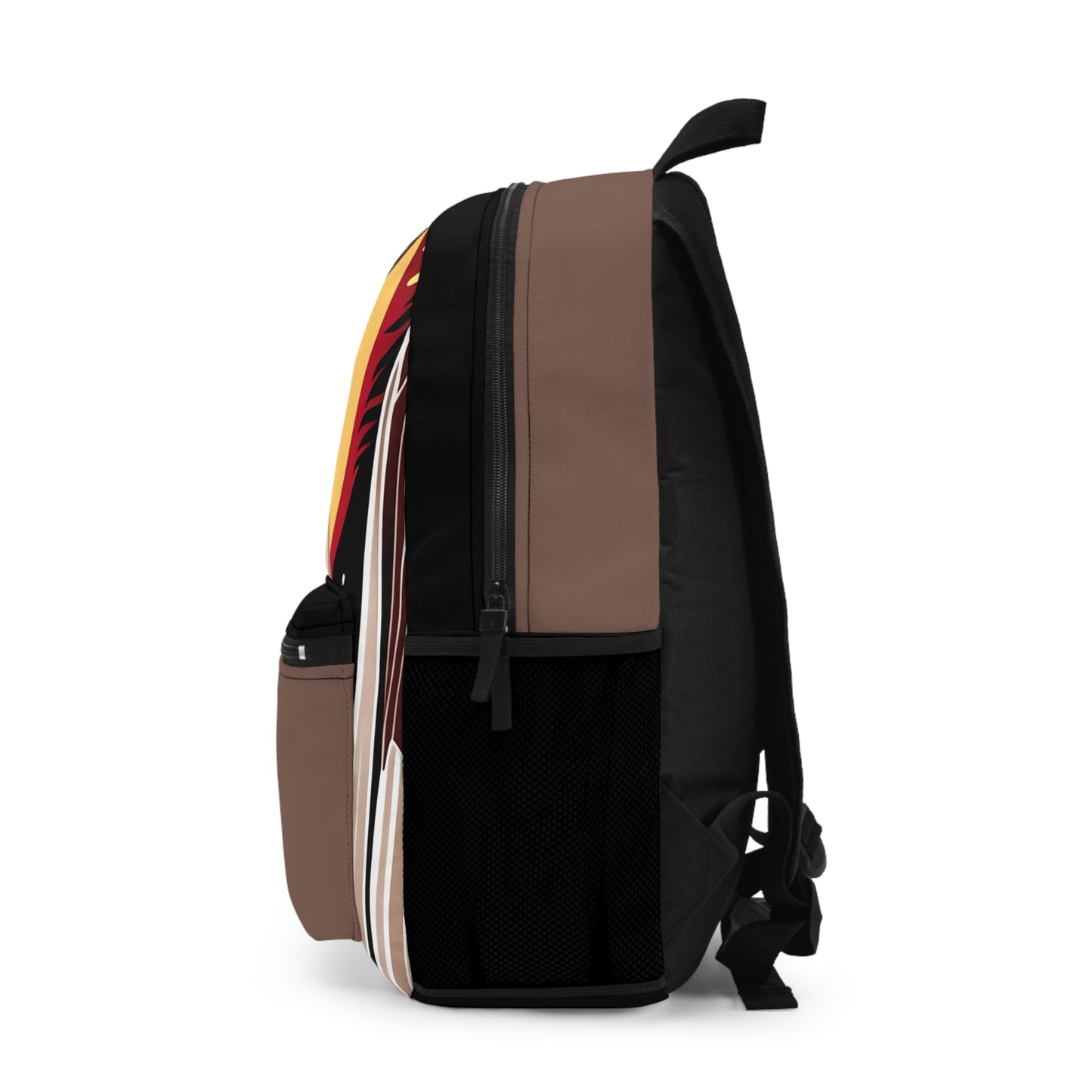 Sunset Coyote, Backpack with Computer Pocket and Padded Back