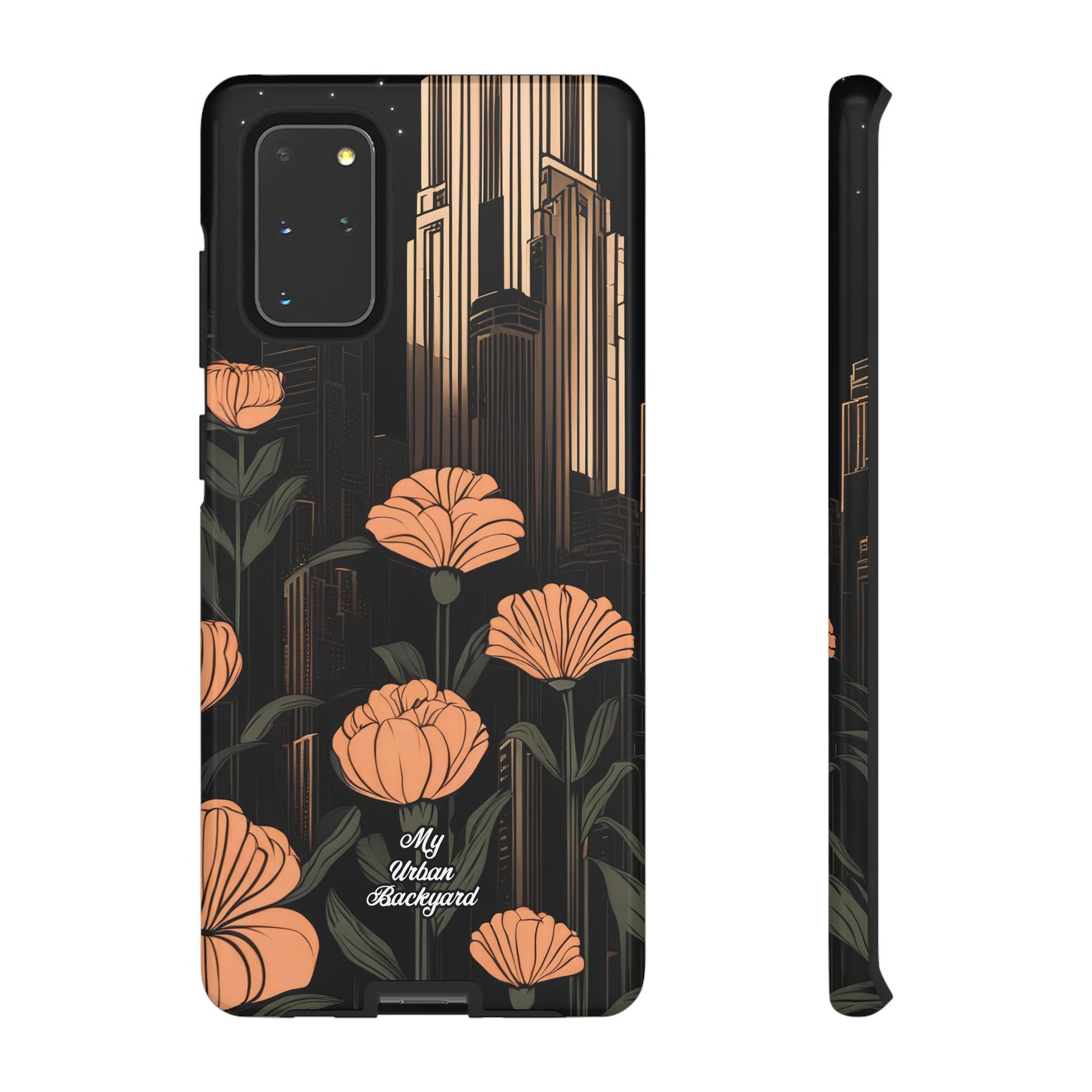Urban Evening with Flowers, Cell Phone Case - Apple iPhone, Samsung Galaxy, Google Pixel