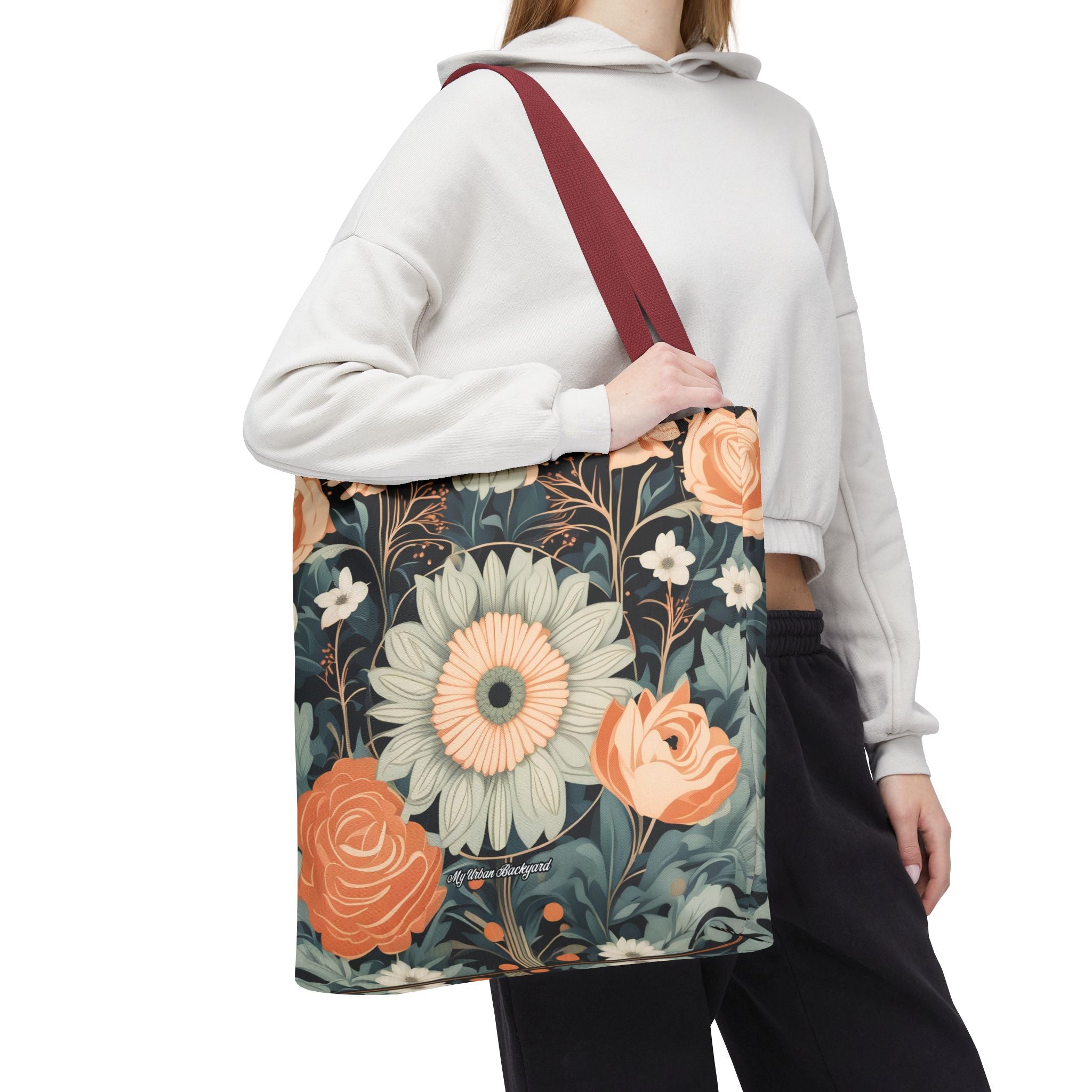 Wildflowers, Tote Bag with Cotton Handles