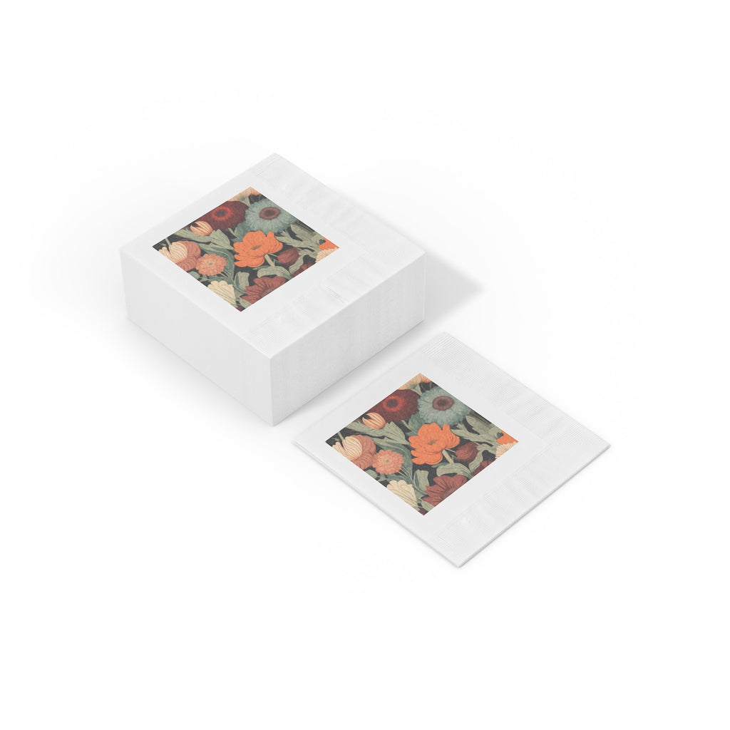 Muted Garden Floral Napkins
