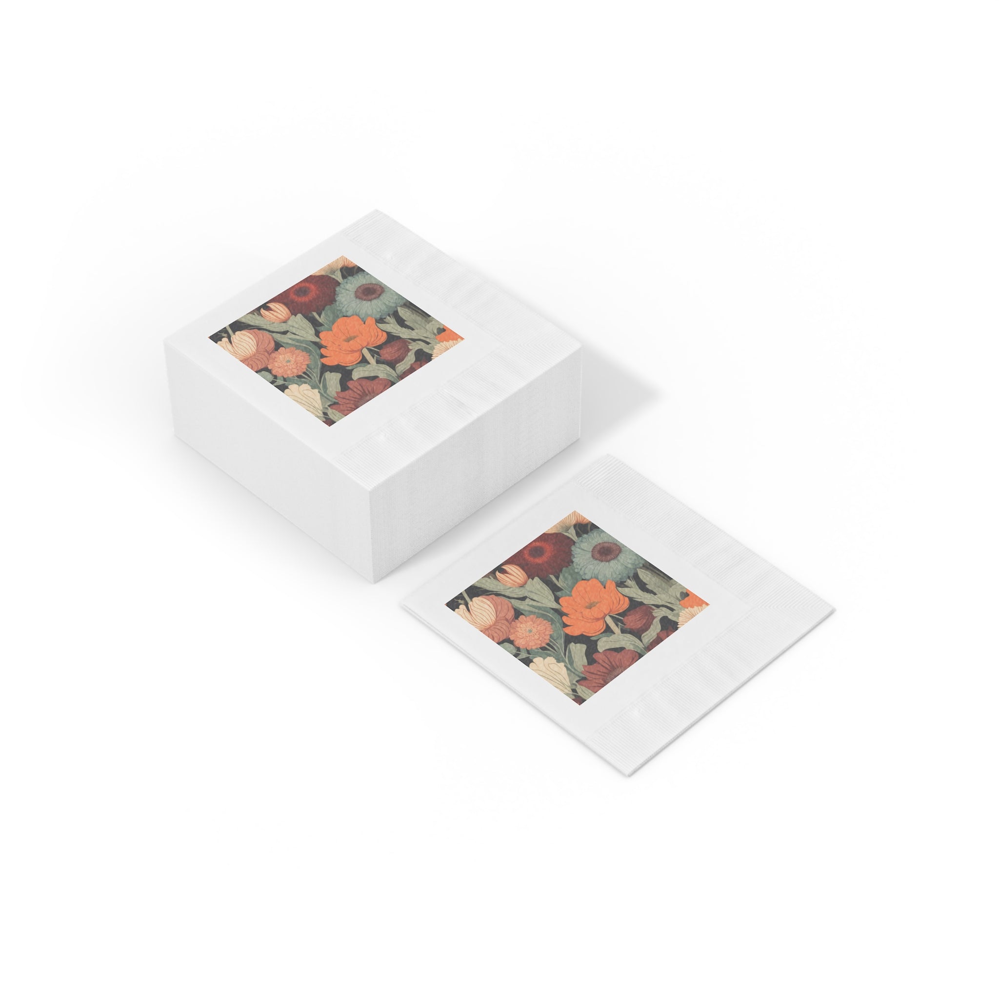 Muted Garden Floral Napkins
