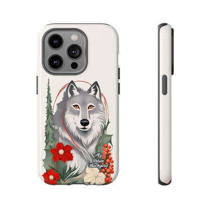 Winter Wolf, Cell Phone Case - Apple, Samsung or Google Pixel