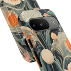 Orange and White Flowers, Cell Phone Case - Apple, Samsung, Google Pixel