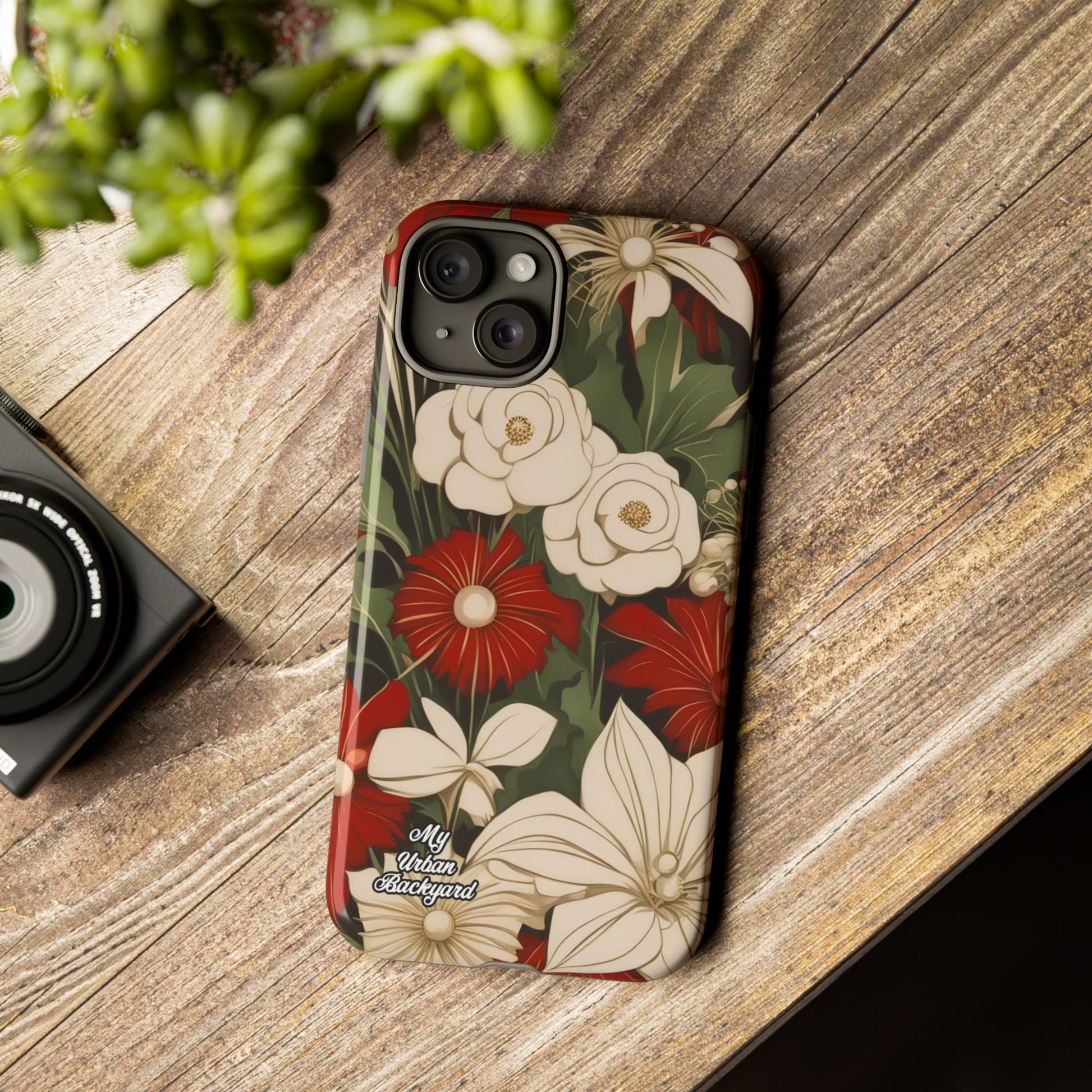 Holiday Flowers, Cell Phone Case - Apple, Samsung, Google Pixel