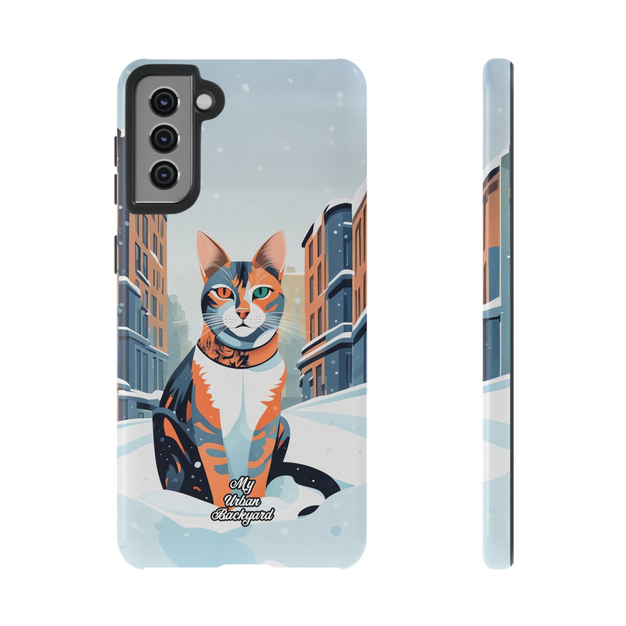 Claws Pawson in the Snow, Cell Phone Case - Apple, Samsung, Google Pixel