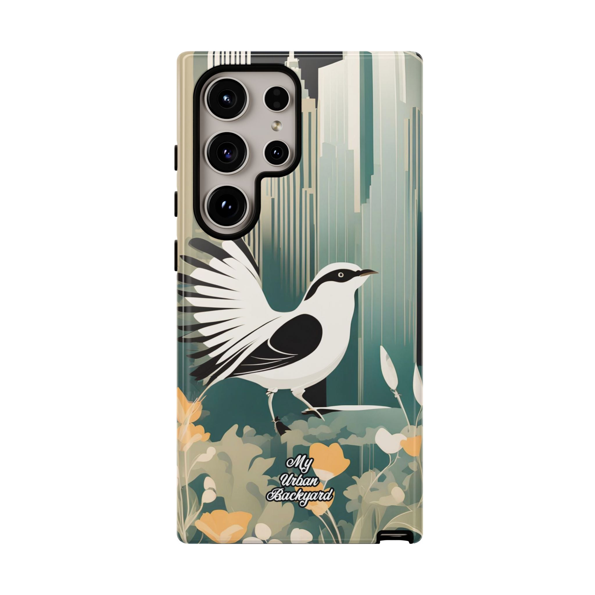 City Bird, Cell Phone Case - Apple iPhone, Samsung Galaxy, Google Pixel