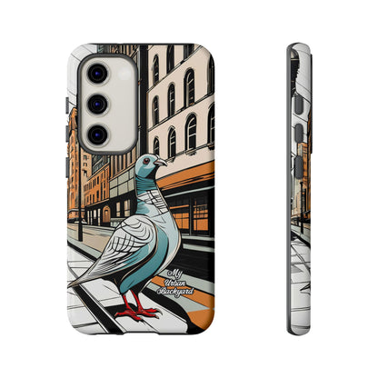 Pigeon on a City Street, Cell Phone Case - Apple, Samsung, or Google Pixel