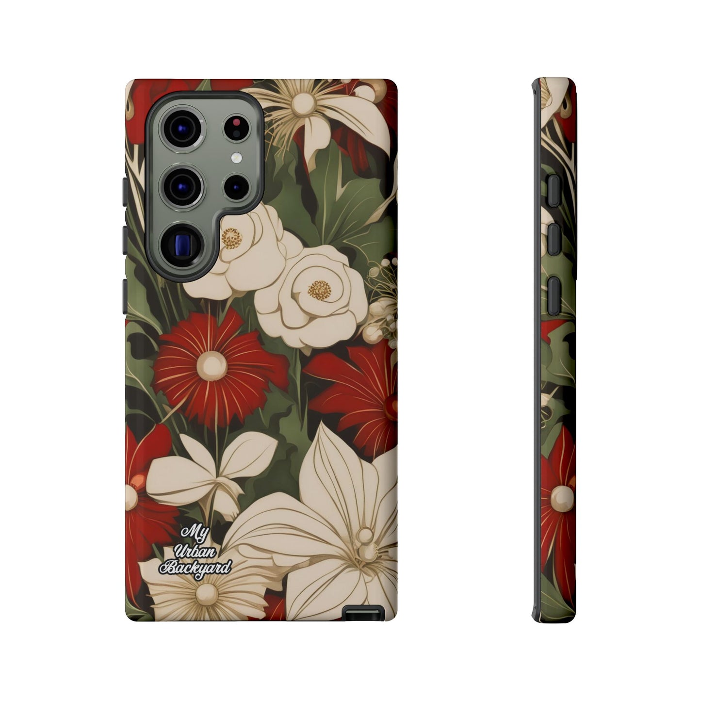 Holiday Flowers, Cell Phone Case - Apple, Samsung or Google Pixel