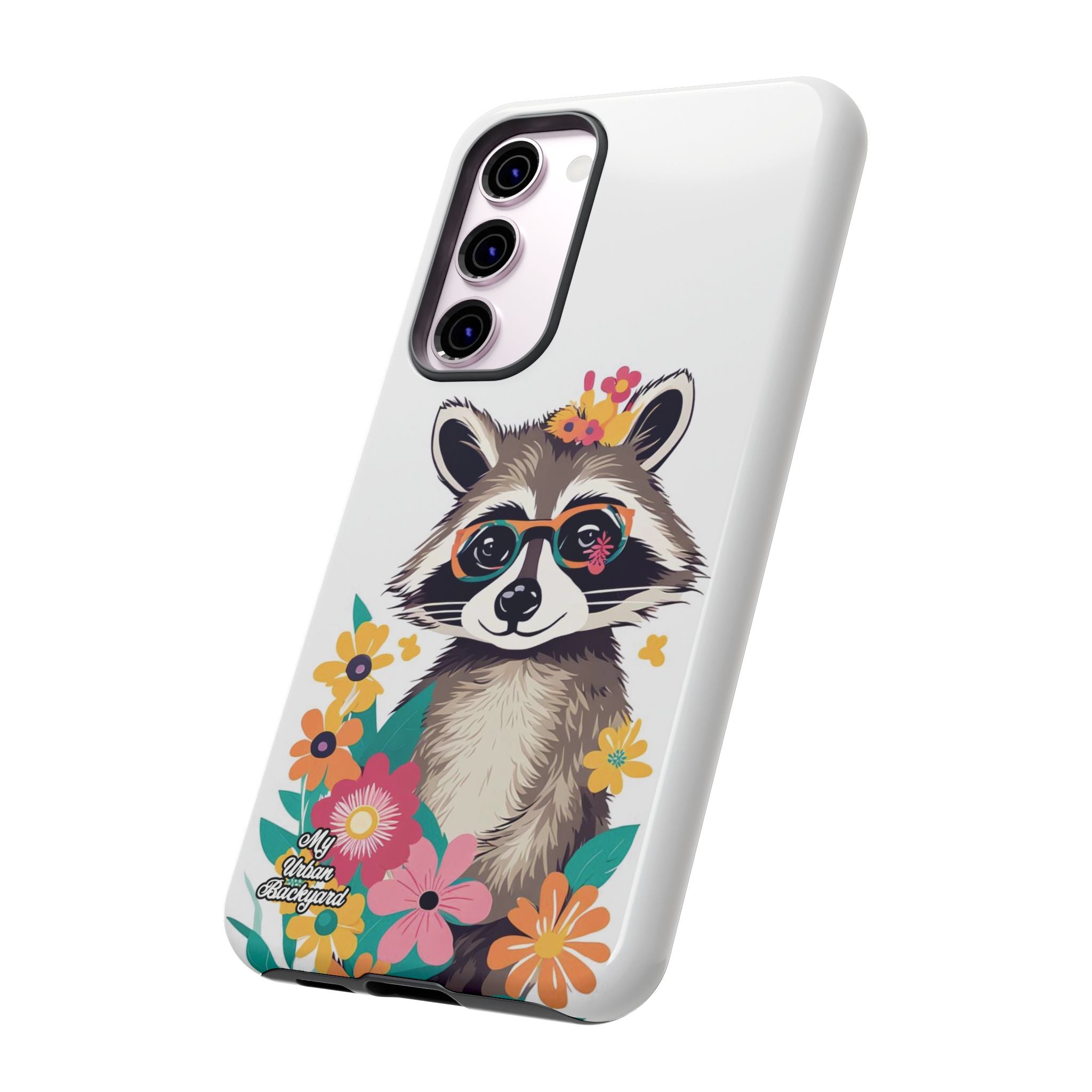 Raccoon with Glasses, Cell Phone Case - Apple, Samsung or Google Pixel