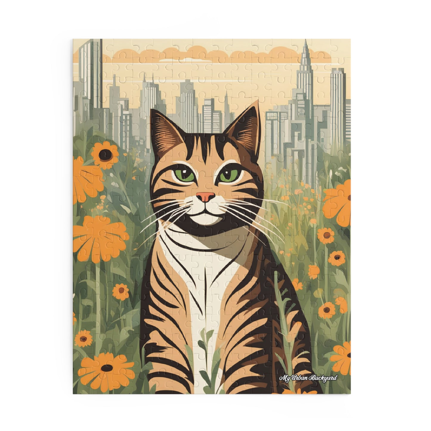 Finn Purrington, Cat Jigsaw Puzzle, (120, 252, or 500-Piece)