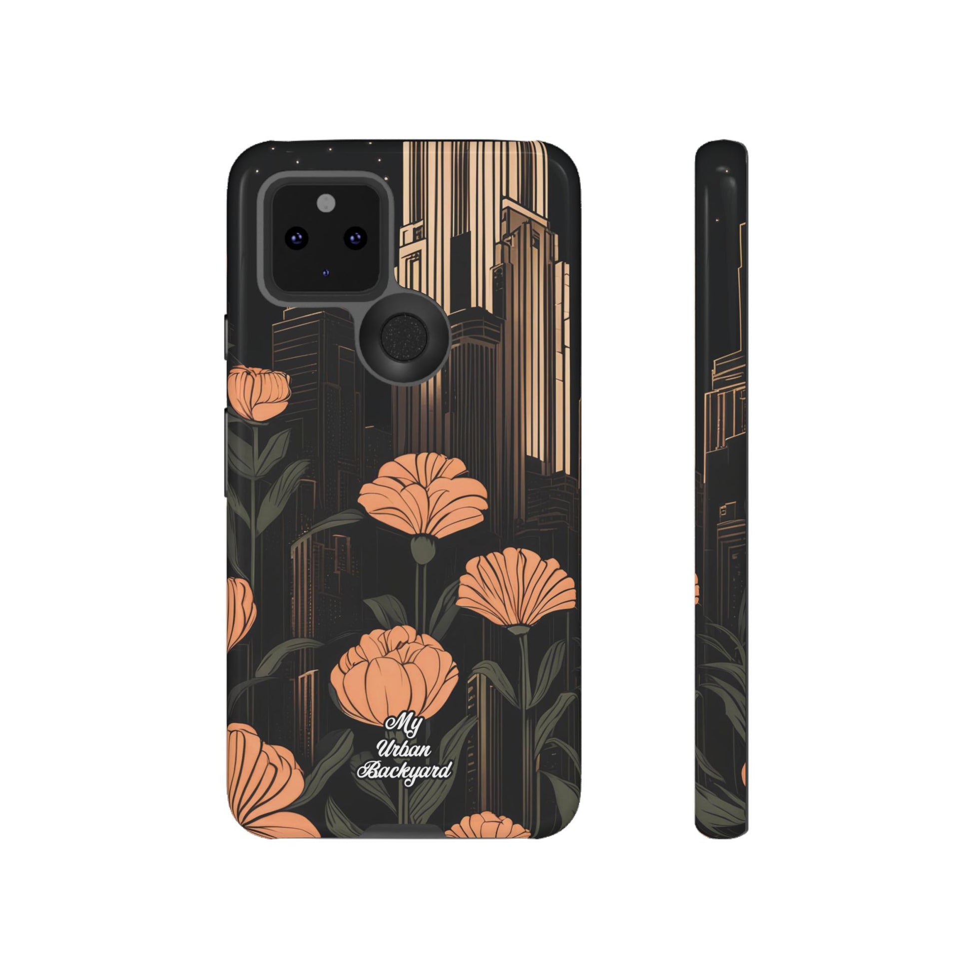 Urban Evening with Flowers, Cell Phone Case - Apple iPhone, Samsung Galaxy, Google Pixel
