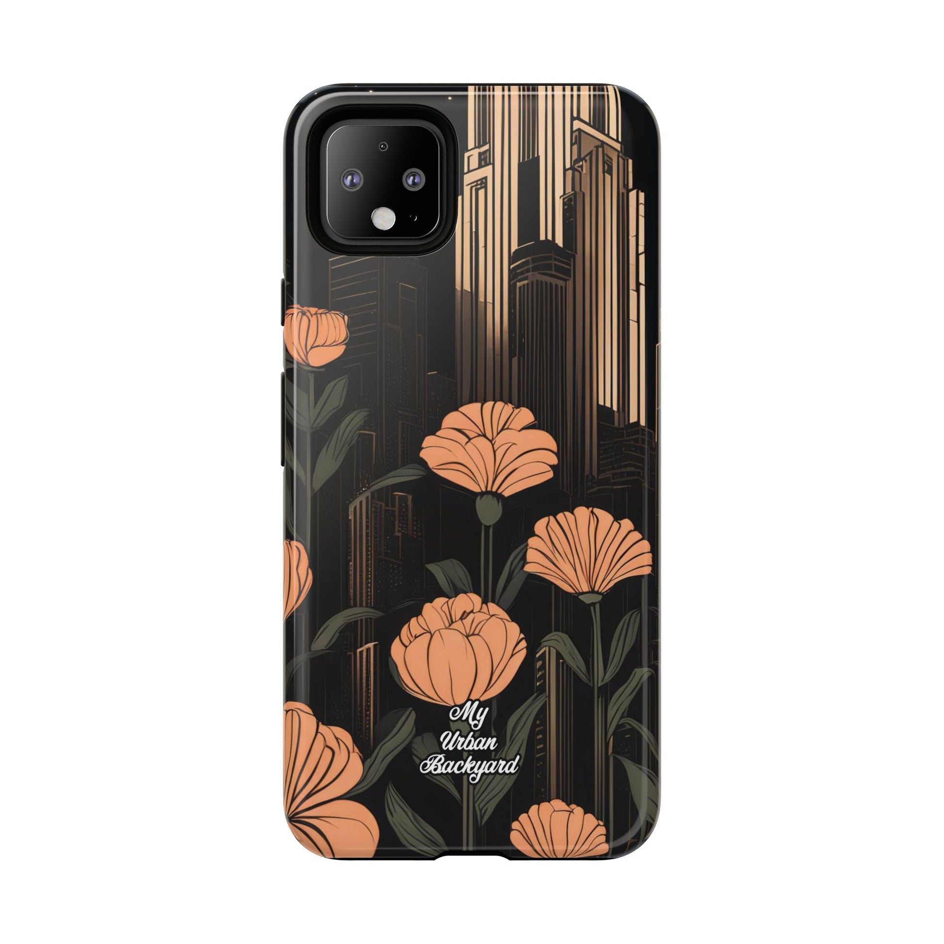 Urban Evening with Flowers, Cell Phone Case - Apple iPhone, Samsung Galaxy, Google Pixel