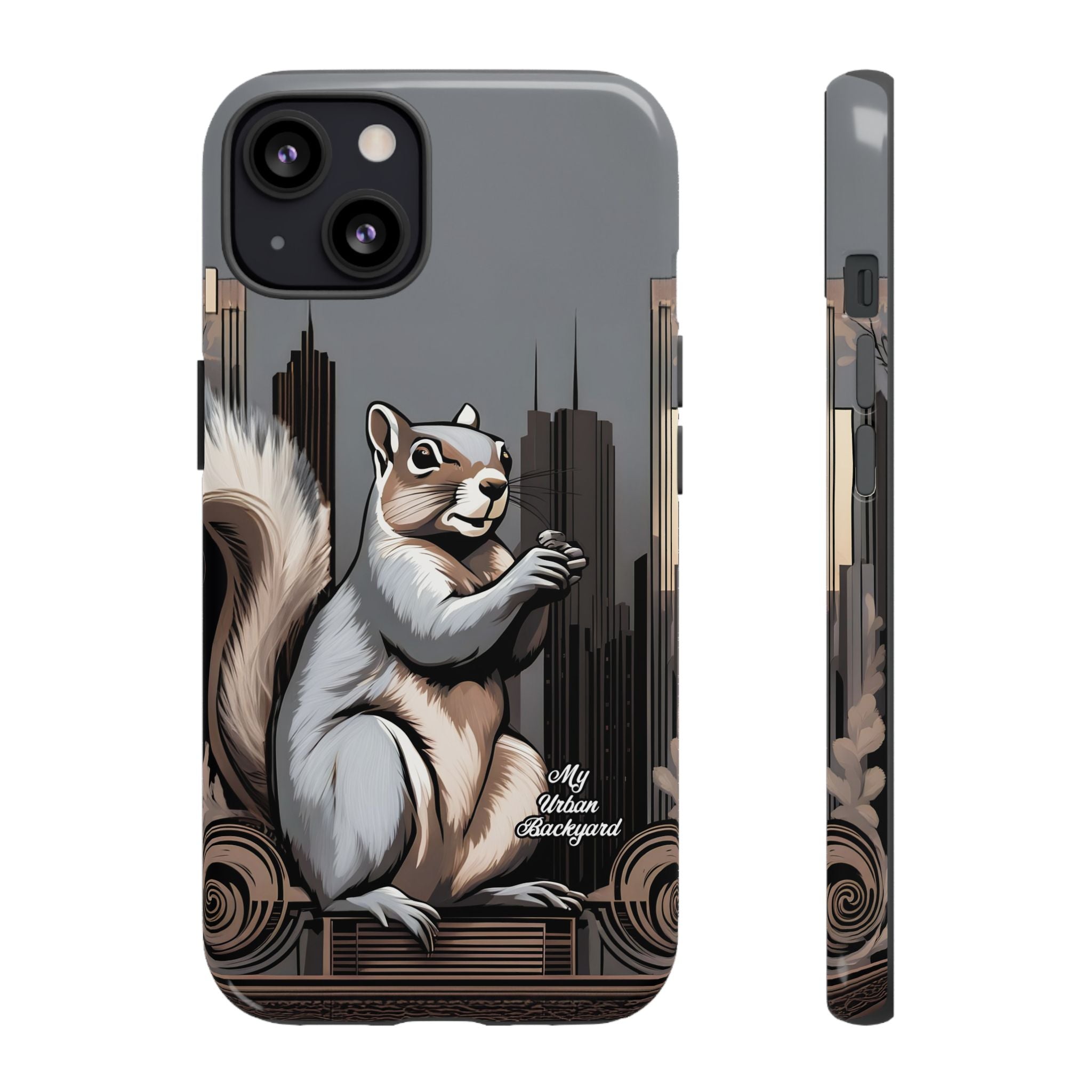 Urban Gray Squirrel, Cell Phone Case - Apple, Samsung, Google Pixel