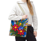 Vibrant Wildflowers Tote Bag with Cotton Handles For Everyday Use, 3 Sizes