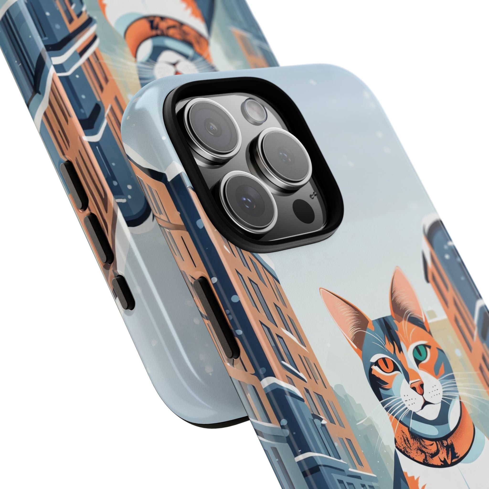 Claws Pawson in the Snow, Cell Phone Case - Apple, Samsung, Google Pixel