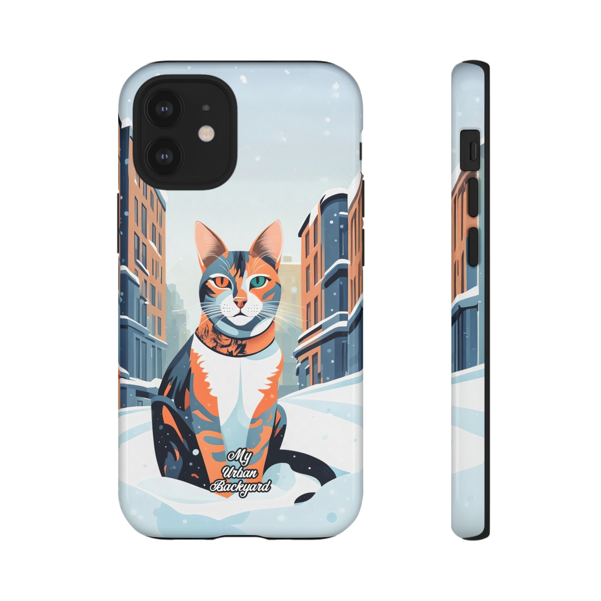 Claws Pawson in the Snow, Cell Phone Case - Apple, Samsung, Google Pixel