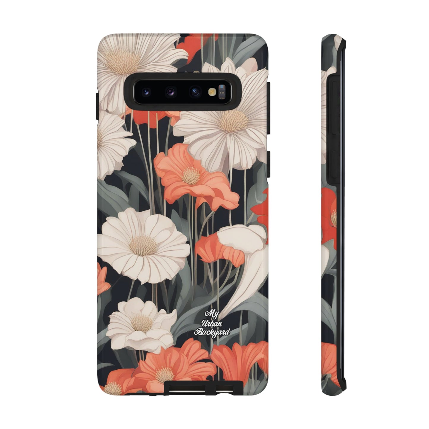 Art Deco Flowers, Cell Phone Case - Apple, Samsung or Google Pixel