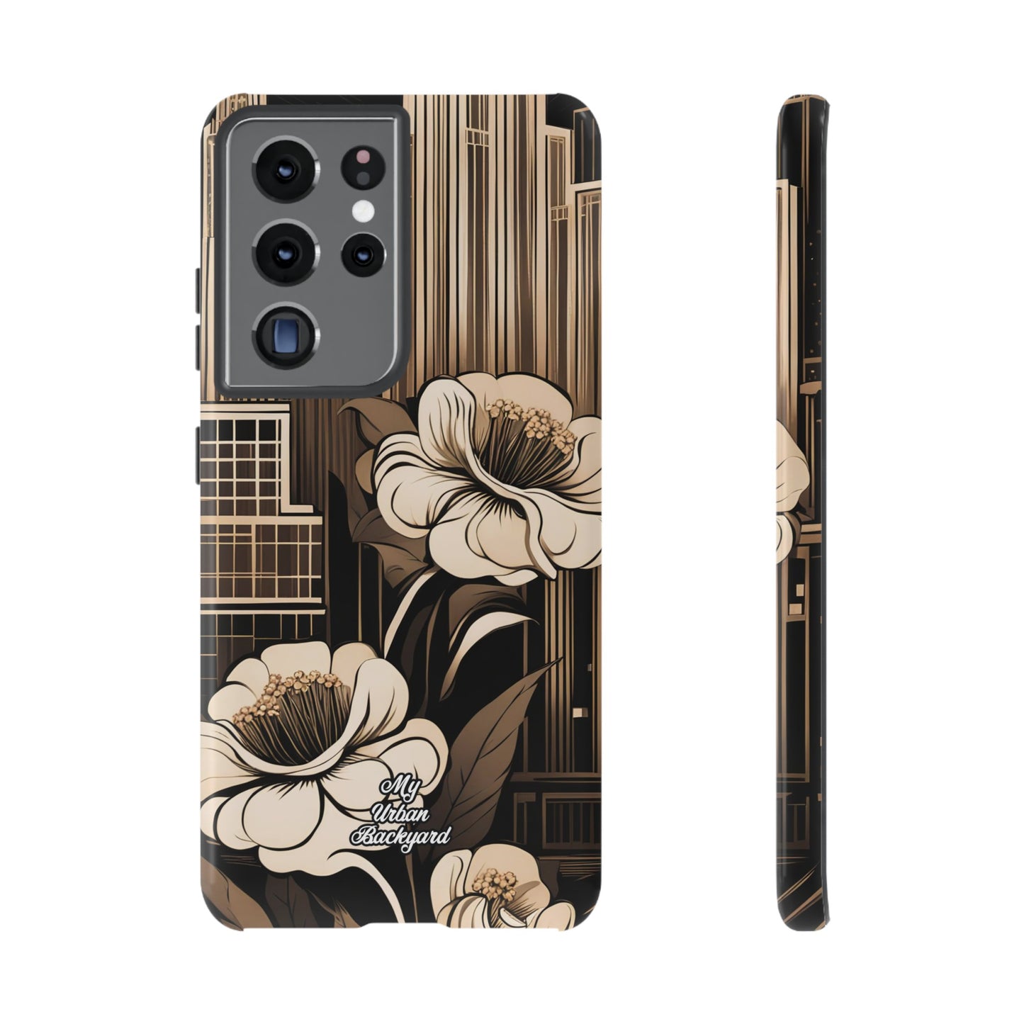 City Flowers, Cell Phone Case - Apple iPhone, Samsung Galaxy or Google Pixel