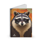Cozy Raccoon Bundle: Fleece Blanket + Writing Journal + Ceramic Mug