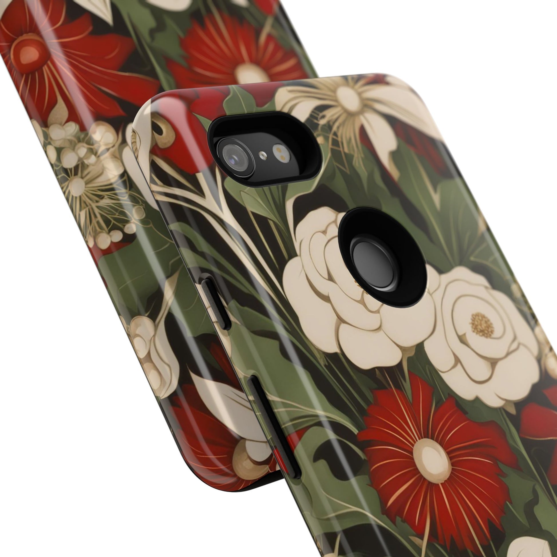 Holiday Flowers, Cell Phone Case - Apple, Samsung, Google Pixel