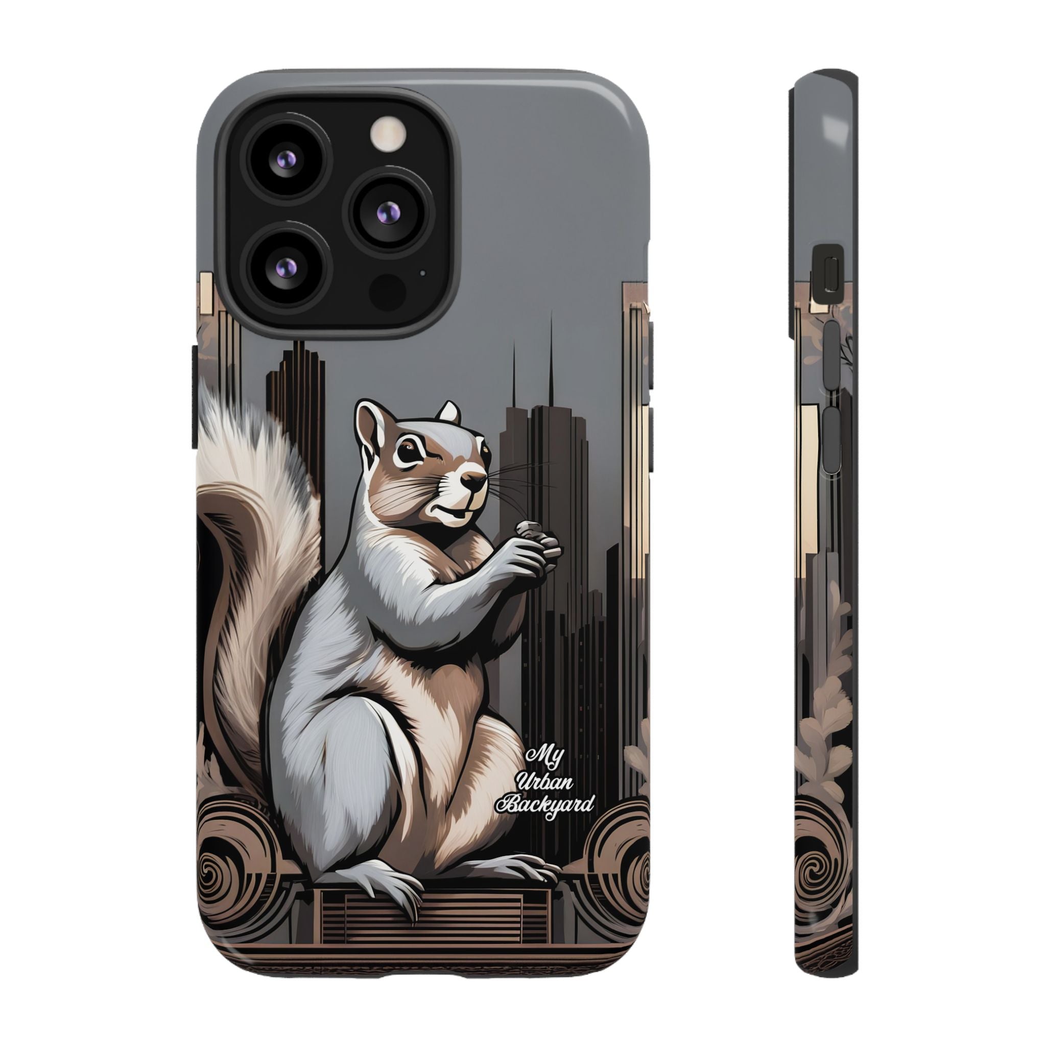Urban Gray Squirrel, Cell Phone Case - Apple, Samsung, Google Pixel