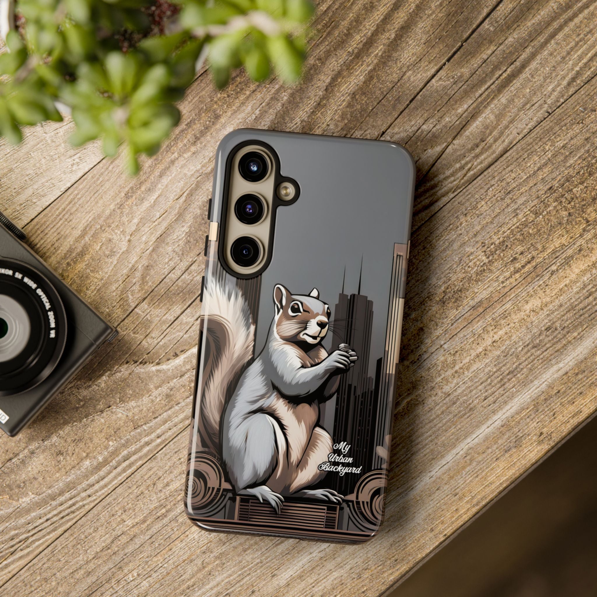 Urban Gray Squirrel, Cell Phone Case - Apple, Samsung, Google Pixel