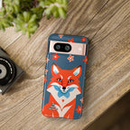 Fox with Flowers, Cell Phone Case - Apple, Samsung, Google Pixel