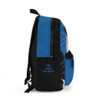 Cat with Red and White Flowers, Backpack