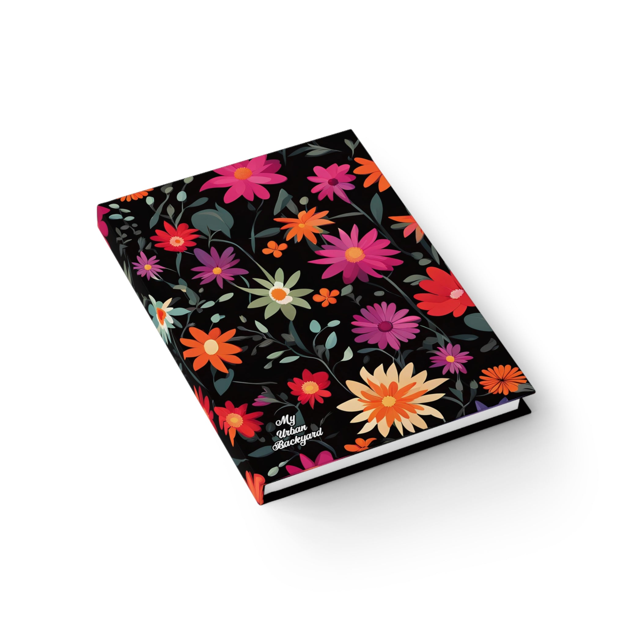 Vibrant Flowers, Hardcover Notebook Journal - Write in Style