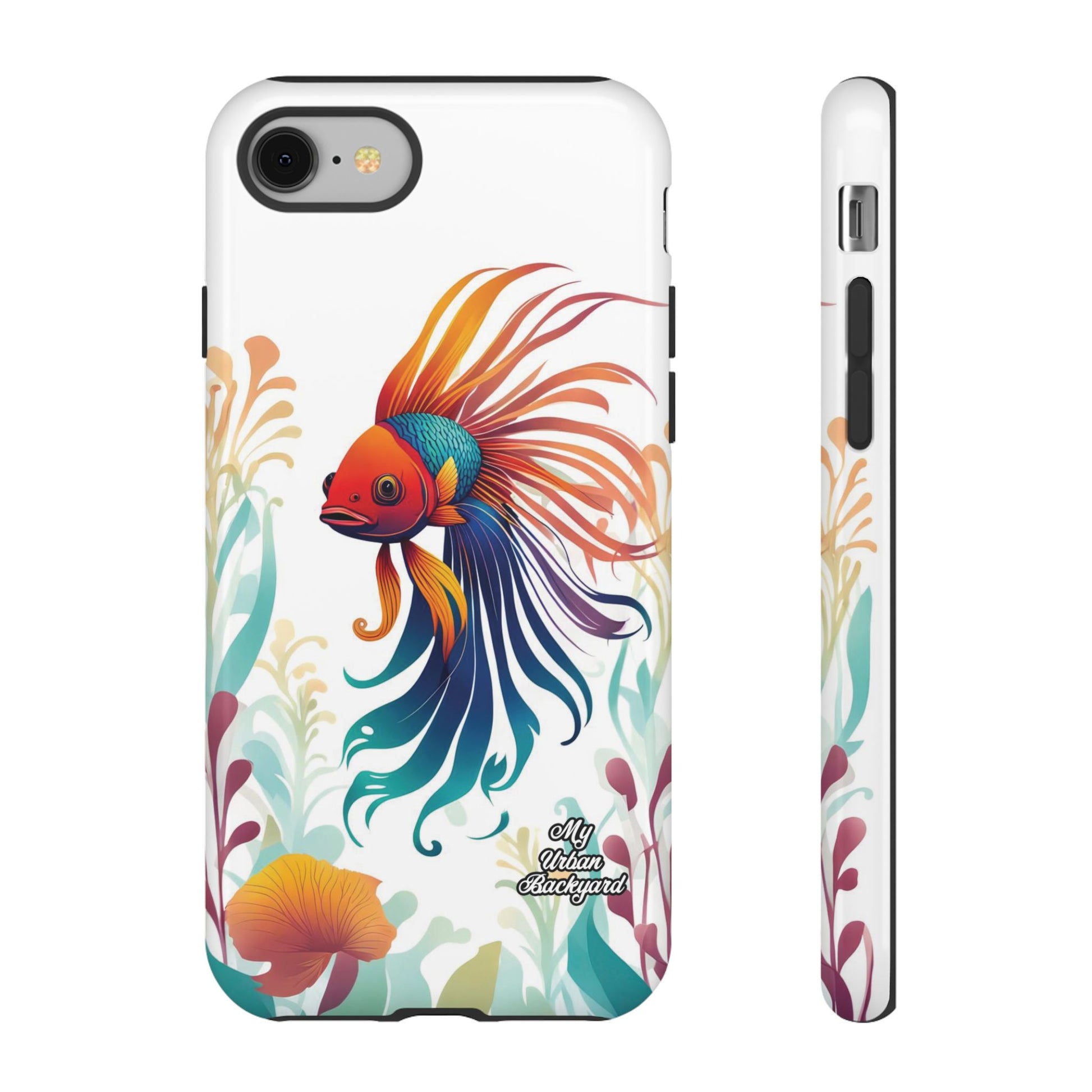 Colorful Betta Fish, Cell Phone Case - Apple, Samsung or Google Pixel