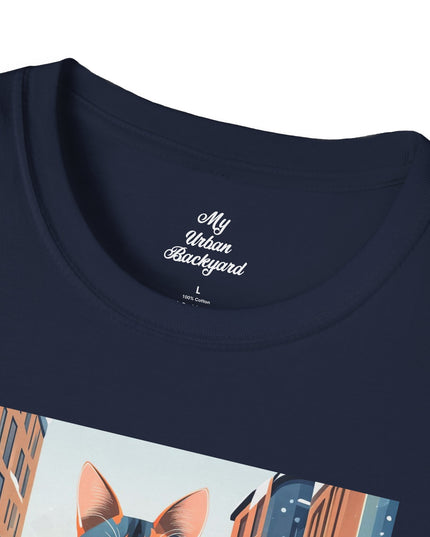 Claws Pawson, Cat T-Shirt, Soft 100% Cotton, Short Sleeve, Classic Fit - Unisex