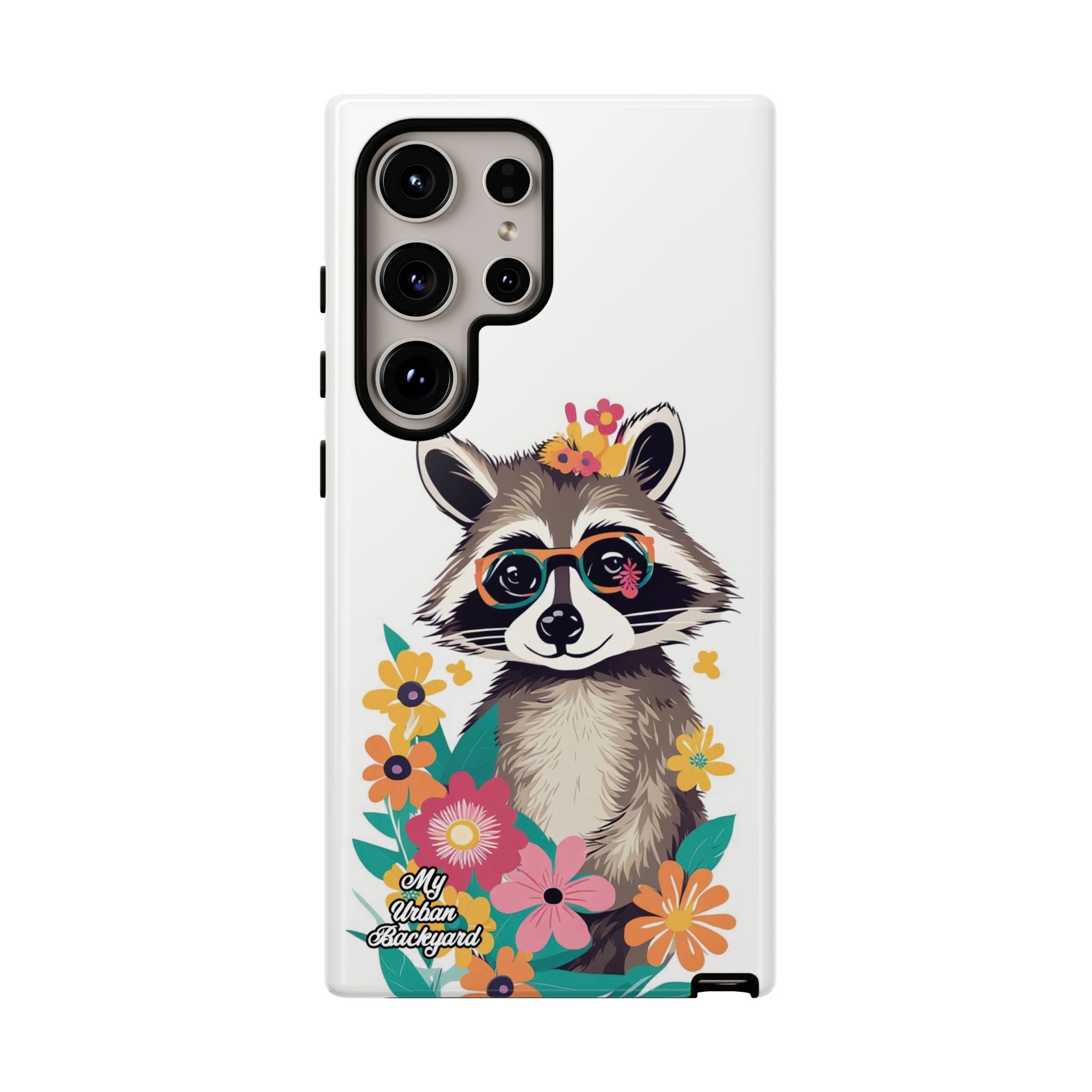 Raccoon with Glasses, Cell Phone Case - Apple, Samsung or Google Pixel