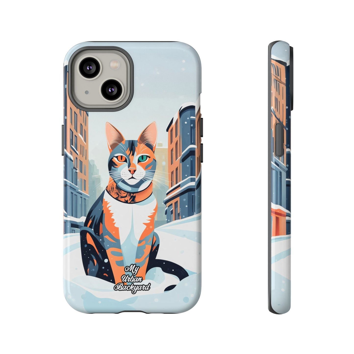 Claws Pawson in the Snow, Cell Phone Case - Apple, Samsung, or Google Pixel