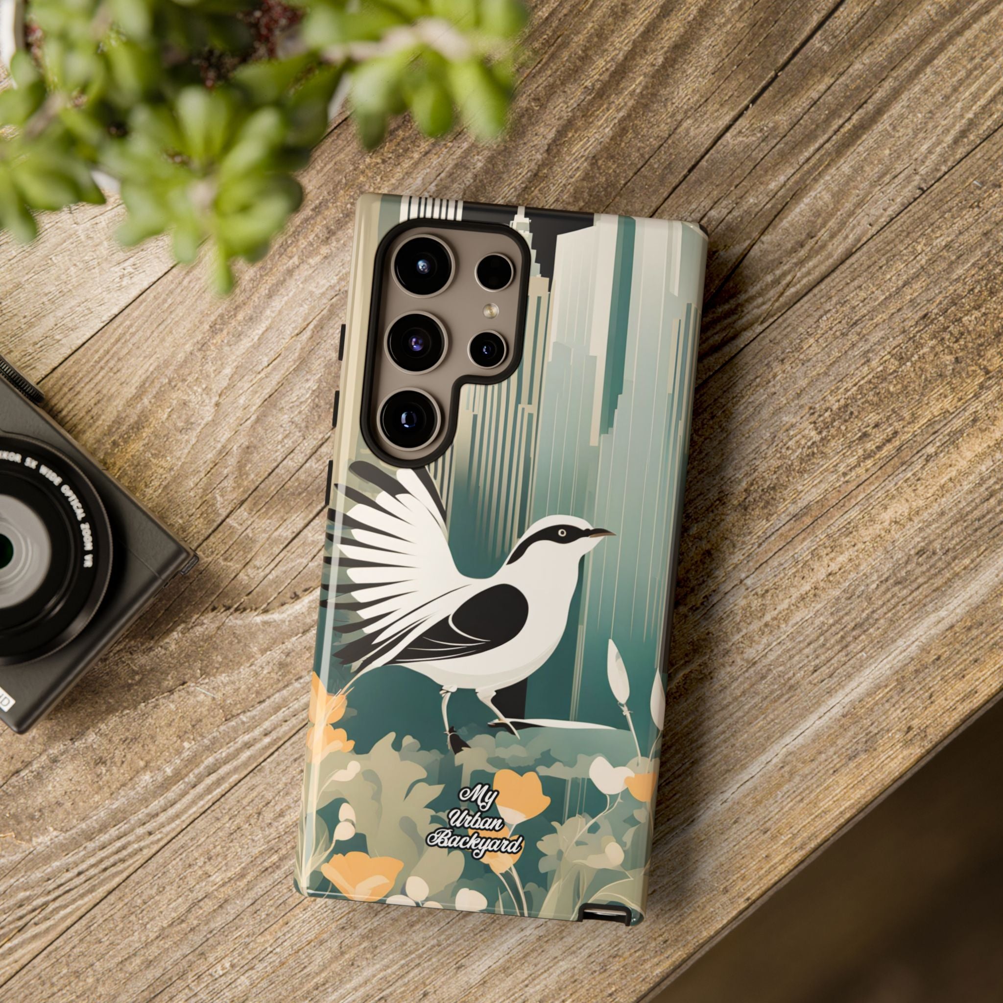 City Bird, Cell Phone Case - Apple iPhone, Samsung Galaxy, Google Pixel