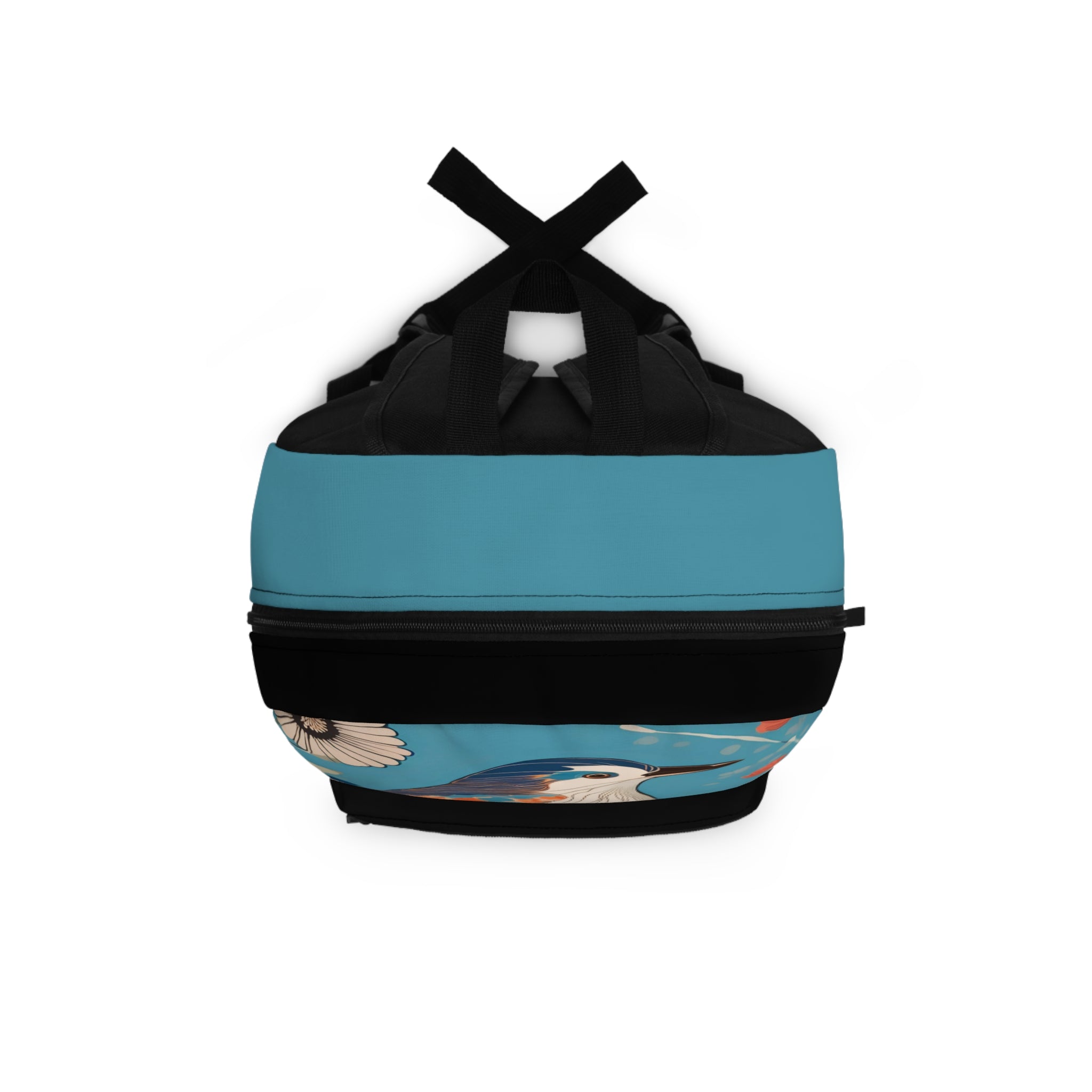 Colorful Bird, Backpack with Computer Pocket and Padded Back