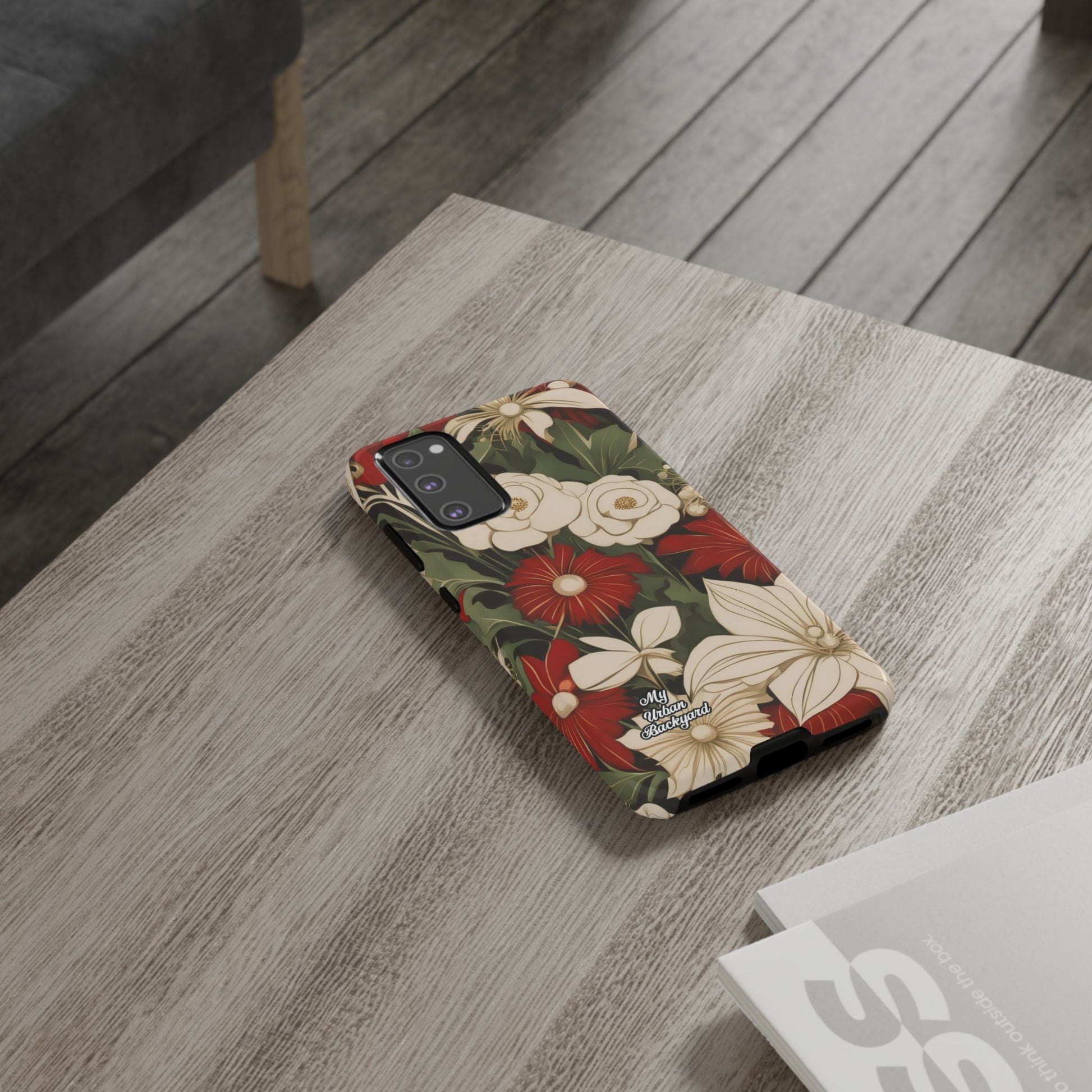 Holiday Flowers, Cell Phone Case - Apple, Samsung, Google Pixel