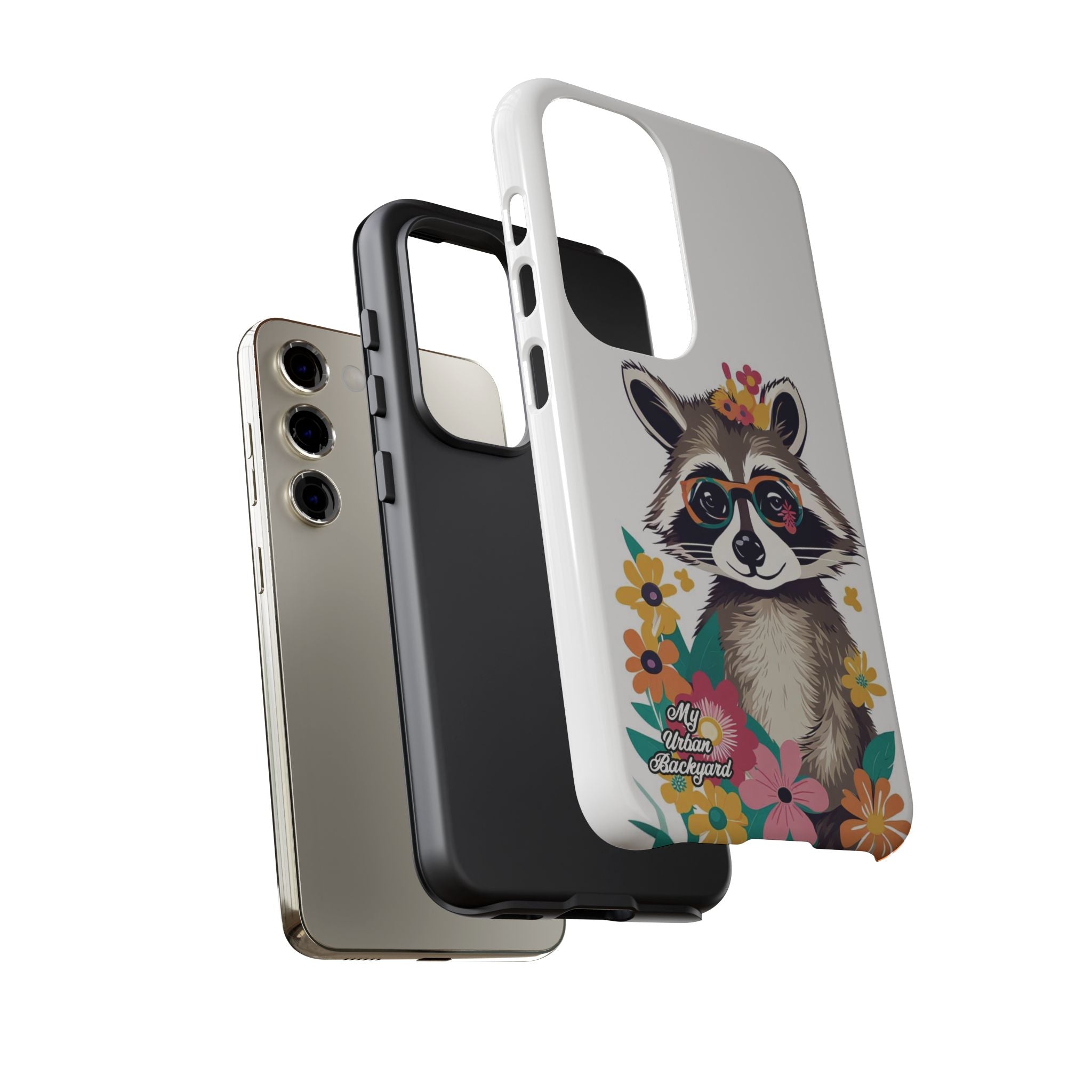 Raccoon with Glasses, Cell Phone Case - Apple, Samsung or Google Pixel
