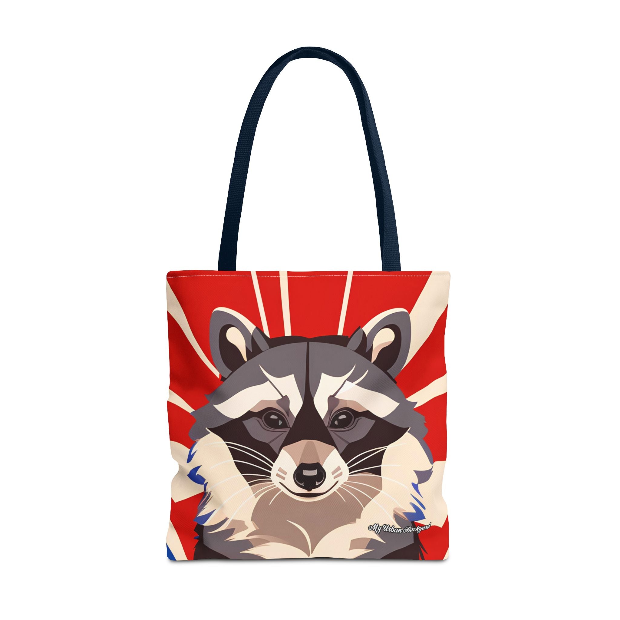 Ziggy Starspaws, Raccoon Tote Bag with Cotton Handles For Everyday Use, 3 Sizes