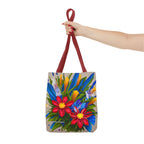 Vibrant Wildflowers Tote Bag with Cotton Handles For Everyday Use, 3 Sizes